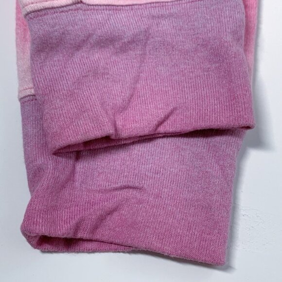 BP Women's  Dip Dye Sweatpant Joggers in Deep Pink Multi - Picture 9 of 9